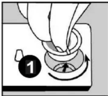 TELEFUNKEN TLVSI1647DBA++ - Remplissage du compartiment à produit de rinçage et réglage du doseur - 1