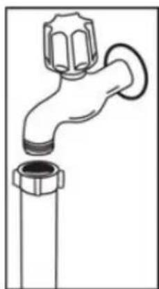 TELEFUNKEN TLV1647DBA++ - Tuyau d'arrivée d'eau - 1