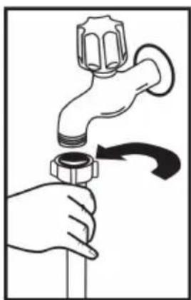 TELEFUNKEN TDW45 - Raccordement d'eau - 1