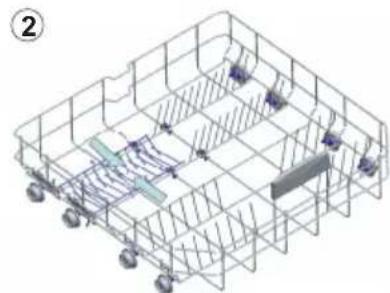 TELEFUNKEN TDW45 - Supports pliants - 2