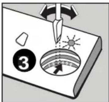 TELEFUNKEN TDW45 - Remplissage du compartment à produit de rincege et réglage du doseur - 2