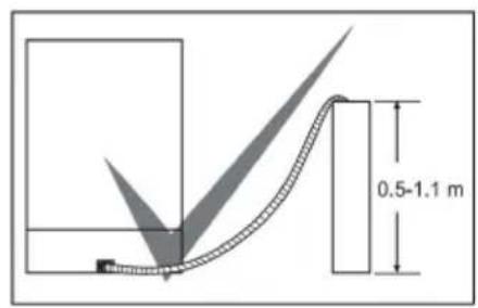 TELEFUNKEN TDW45 - Tuyau de vidange - 2