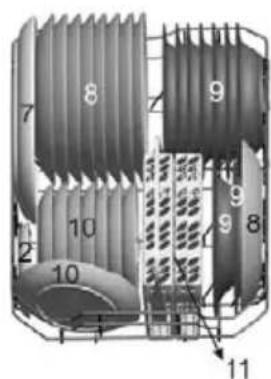 PROLINE SDW49 SL - Chargement des paniers du haut et du bas - 2