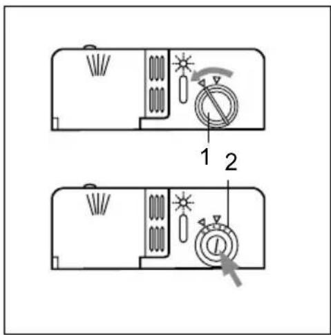 PROLINE FDP 48 AW - Comment remplir le distributeur de liquide de rinçage - 1