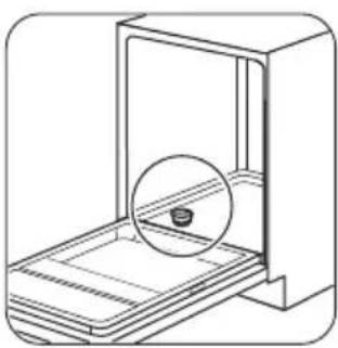 FAURE FDI16005WA - Remplissage du réservoir de sel régénérant - 1