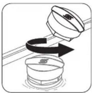 FAURE FDI15005XA - Remplissage du réservoir de sel regénérant - 2
