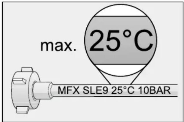 VIVA VVD25W09EU - Température de l'eau : - 1