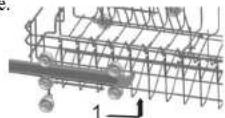 Galanz W45A1A401L - Ajustement du panier supérieur - 1