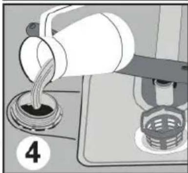 WALTHAM WT 1349 DBS - Ne remplir d'eau le compartment à sel qu'à la première utilisation. - 1