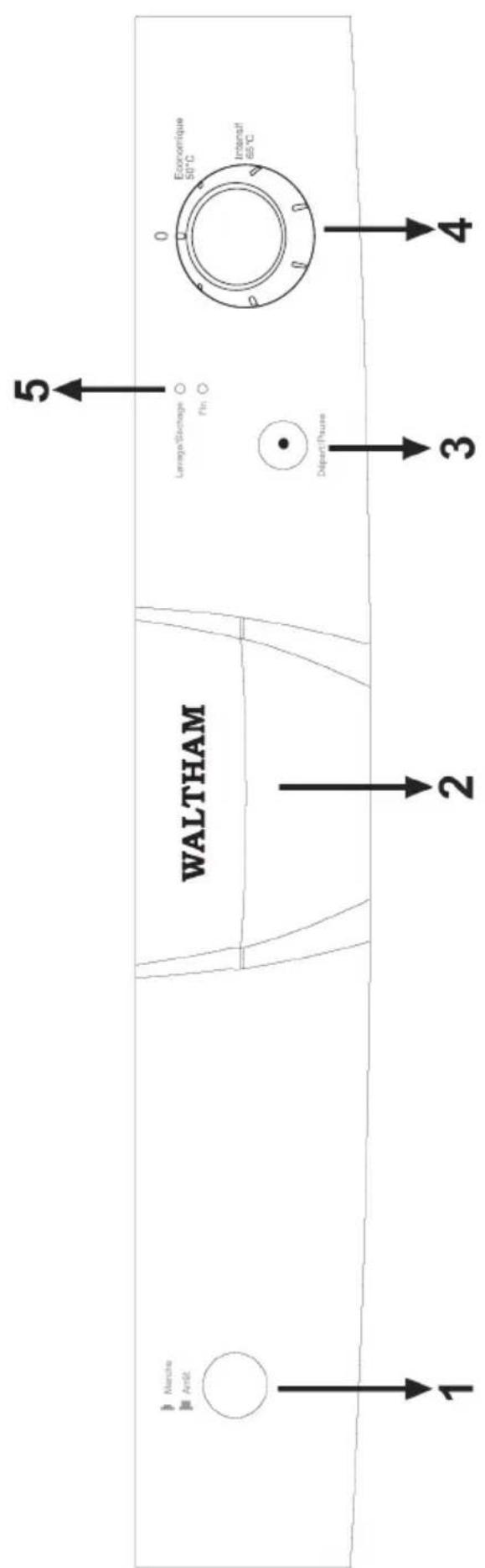 WALTHAM WT 1149 DBS - APPRENEZ A CONNAITRE VOTRE MACHINE - 1