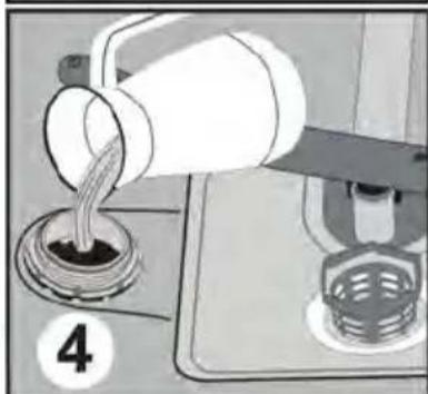 WALTHAM V 1208 SE - Ne remplir d'eau le compartiment à sel qu'à la première utilisation. - 2