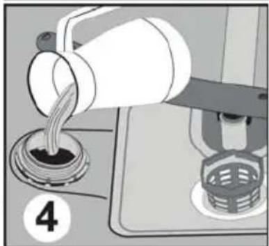 WALTHAM V 1208 FI - Ne replir d'eau le compartment à sel qu'à la première utilisation. - 1
