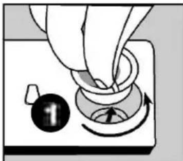 WALTHAM V 1208 BE - Remplissage du compartiment à produit de rinçage et réglage du doseur - 1