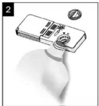 QUIGG VW1FB - REMPLIR LE RÉSERVOIR DE LIQUIDE DE RINÇAGE - 3