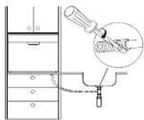 OCEANIC OCEALVC655W - Comment vider I'exces d'eau des tuyaux - 2