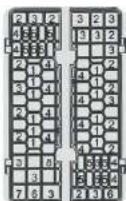 OCEANIC OCEALVE1245B - Panier a couverts - 2