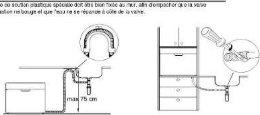 OCEANIC OCEALVC655B - Comment vider I'exces d'eau des tuyaux - 1