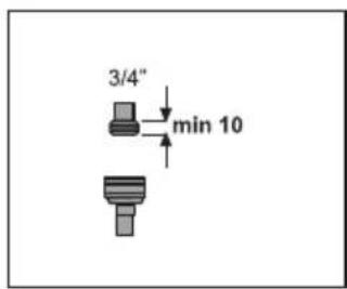 OCEANIC OCEALV1249W2 - Température d'eau autorisée : jusqu'à 25°C: - 1