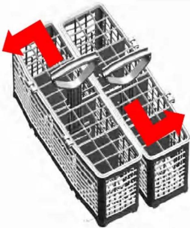 OCEANIC OCEALV1247DDB2 - Panier modulaire de fourchettes et de cuillères - 1