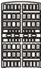 CALIFORNIA W60B1A401PA - Panier a couverts - 4