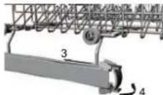 CALIFORNIA W60B1A401PA - Chargement du panier supérieur - 3