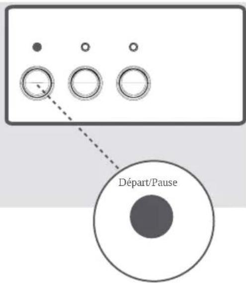HIGH ONE HIG LG605BVT - Bouton départ/pause - 1