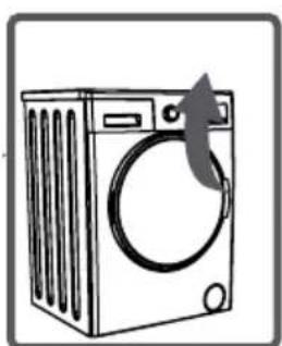 HIGH ONE HIG LG605BVT - Ne pas dépasser la capacité maximale de charge de séchage indiquée dans le tableau des programmes de lavage. - 2