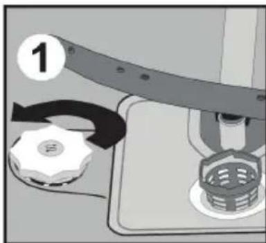 VALBERG WLV 2145 FI - Remplissage du compartment à sel - 1