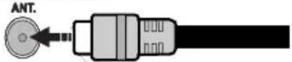 Qilive Q.1892 - Ligar a antena/Cabo - 1