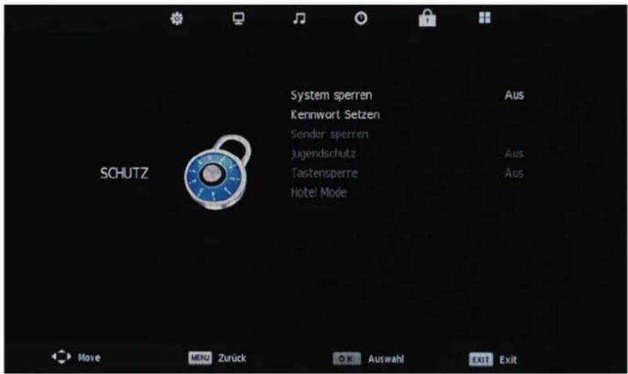 OKI B32FLED 1 - SPERRMENU - 1