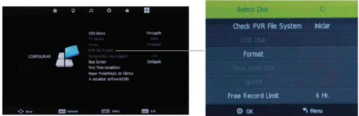 OKI B32FLED 1 - Configurações PVR - 1