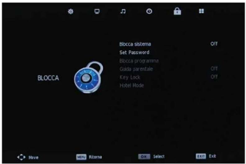 OKI B32FLED 1 - Menu BLOCCO - 1