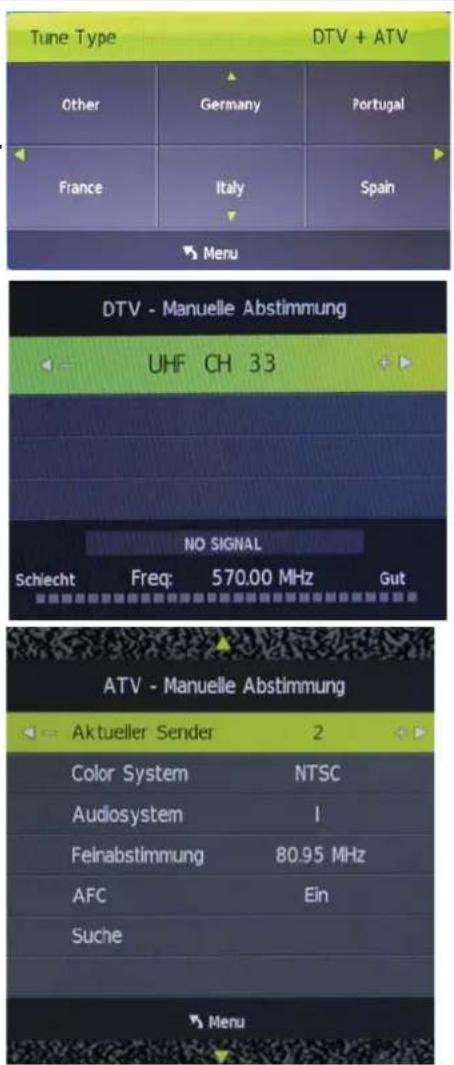 OKI B32FLED 1 - ATV Manuelle Kanalsuche - 1