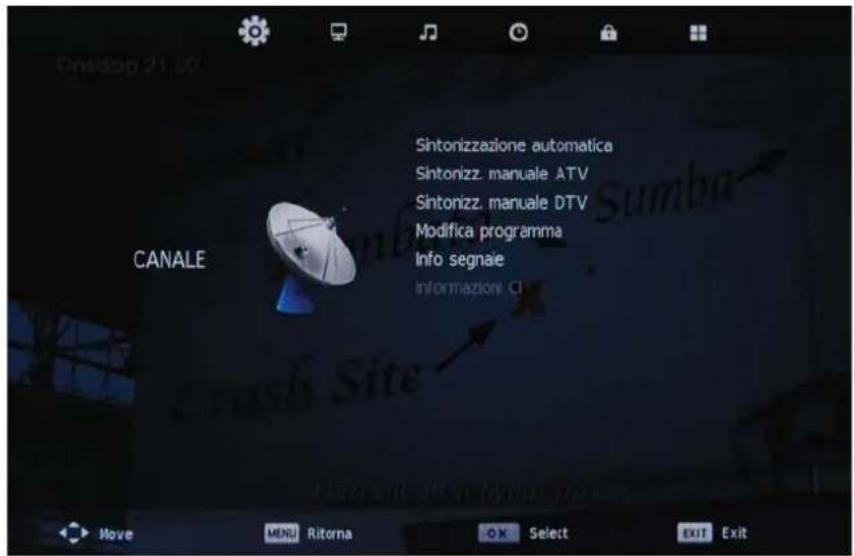 OKI B32FLED 1 - Menu CANALI - 1