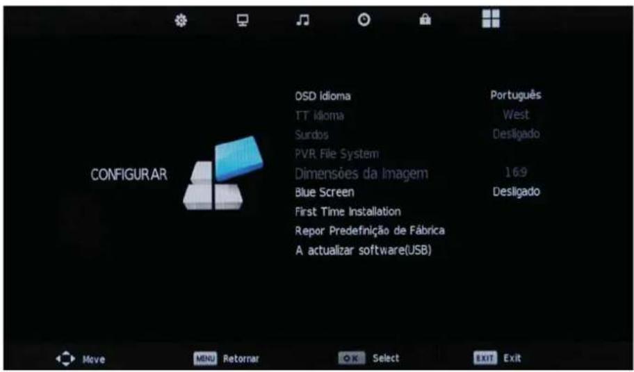 OKI B32FLED 1 - Menu CONFIGURAÇÃO - 1