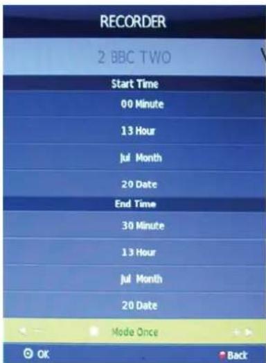 OKI B32FLED 1 - EPG menu - 2