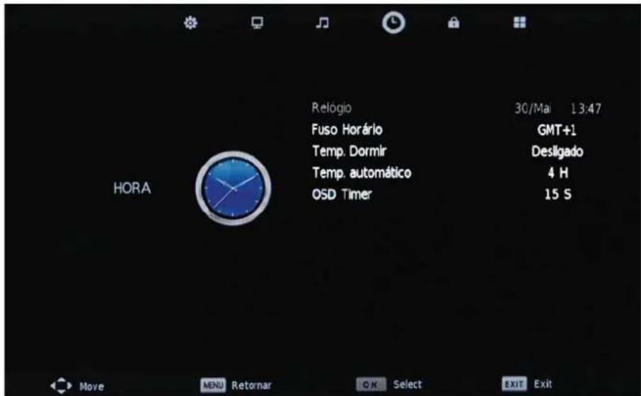 OKI B32FLED 1 - Menu HORARIO - 1