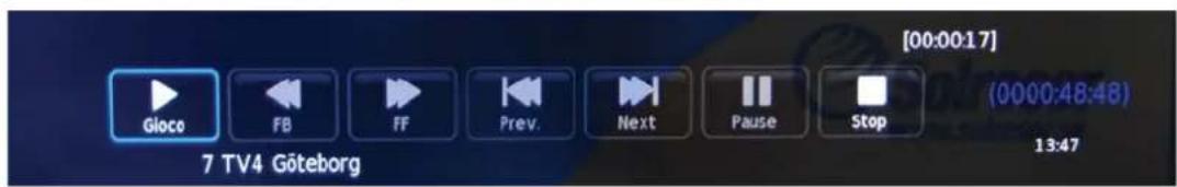 OKI B32FLED 1 - 1) Menu di registrazione - 1