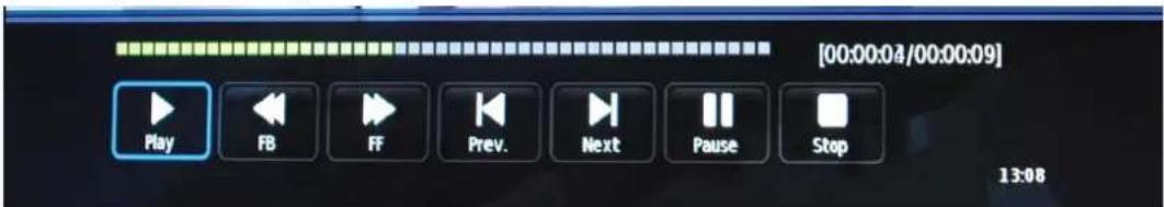 OKI B32FLED 1 - 2) Timeshift menu - 1