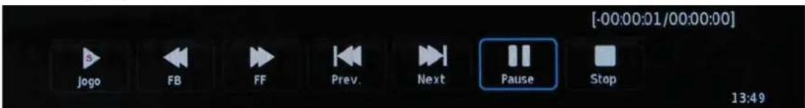 OKI B32FLED 1 - 2)Menu Timeshift - 1