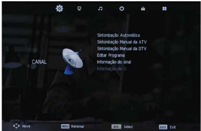 OKI B32FLED 1 - Menu CANAL - 1