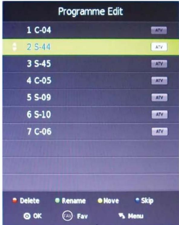 OKI B32FLED 1 - Programme Edit - 1