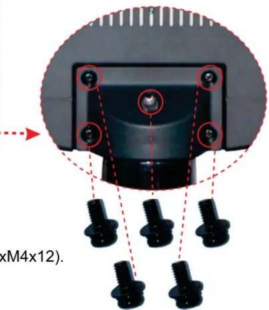 OKI B32FLED 1 - Instruções para a Fixação do Suporte - 5