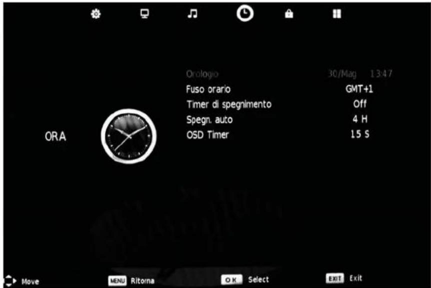 OKI B32FLED 1 - Menu Orario - 1