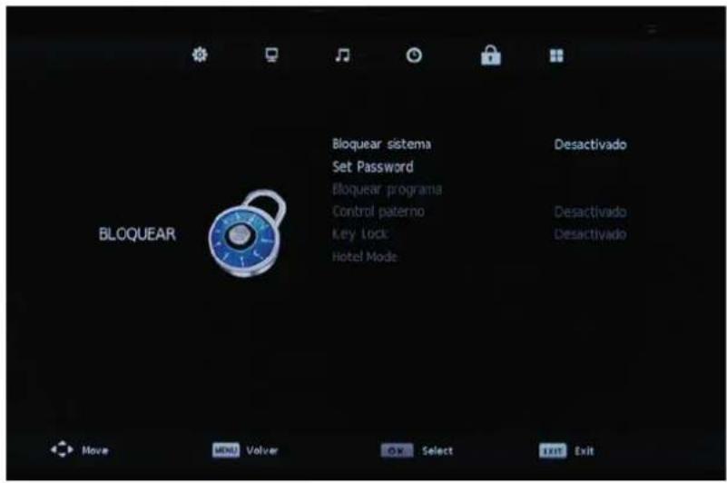 OKI B32FLED 1 - Menu BLOQUEO - 1