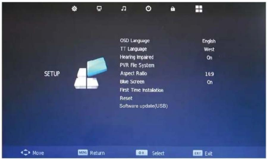 OKI B32FLED 1 - SETUP menu - 1