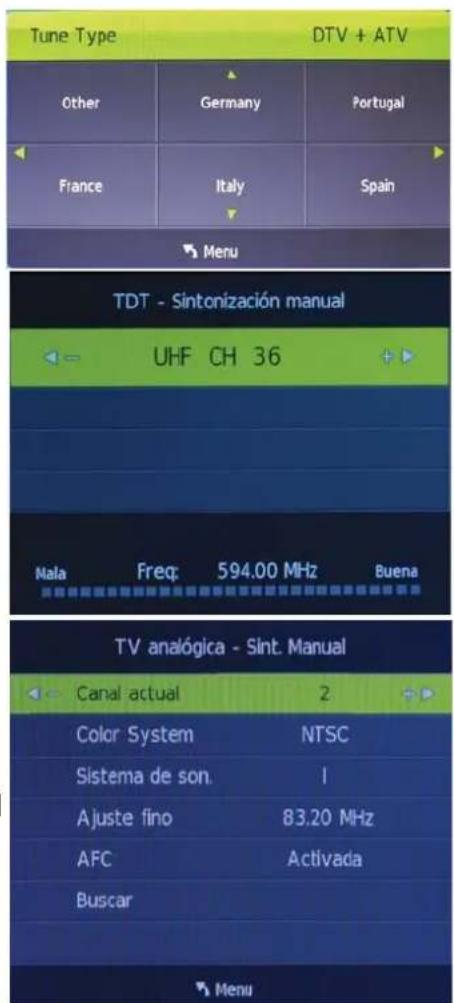 OKI B32FLED 1 - Sintonización manual ATV (ATV Manual Tuning) - 1