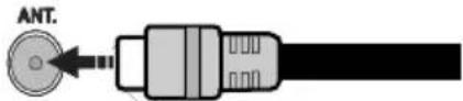 CONTINENTAL EDISON CEDLED32ML3 - Branchement de l'antenne/Cable - 1