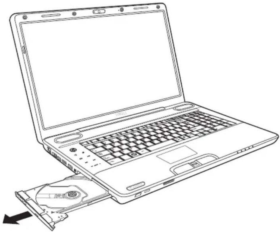 TOSHIBA P500D - Chargement des disques - 3