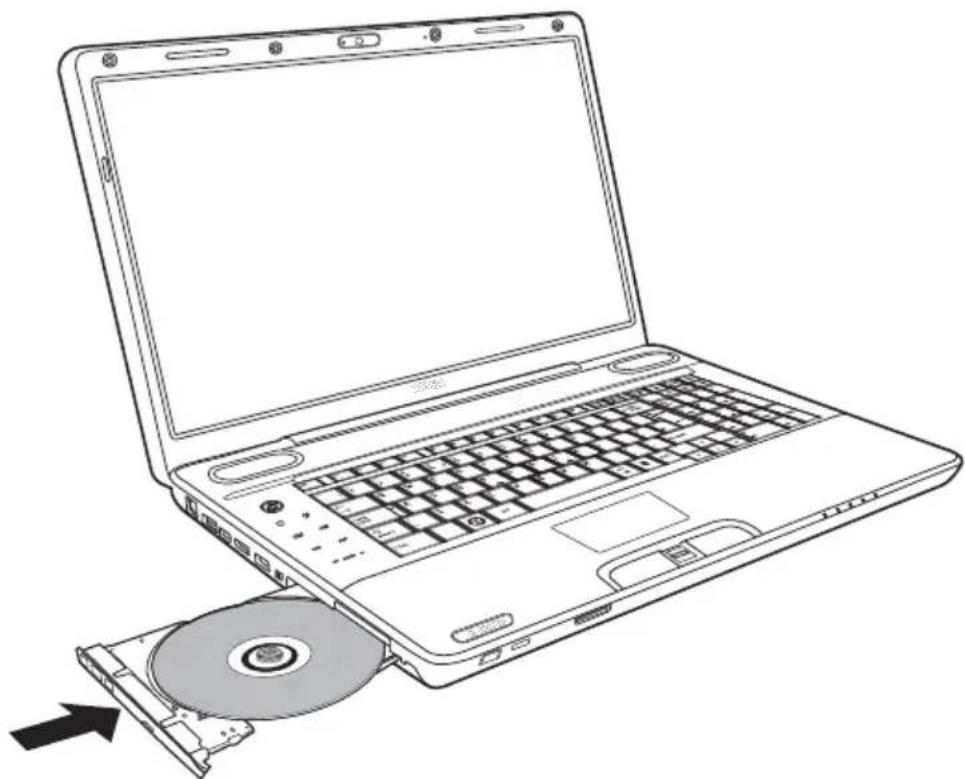 TOSHIBA P500D - Chargement des disques - 8